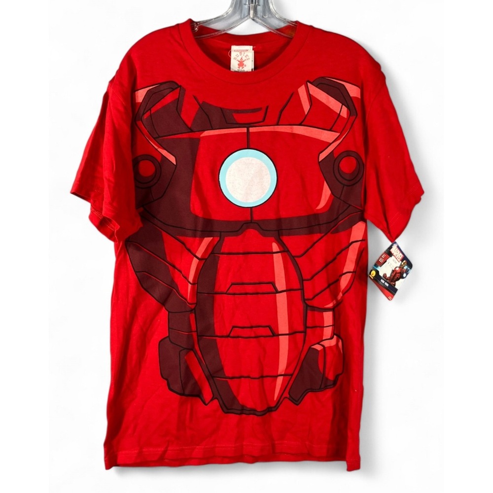 NWT MARVEL COMICS X RUBIES COSTUMES Red Iron Man Graphic T-Shirt MEN'S SIZE M